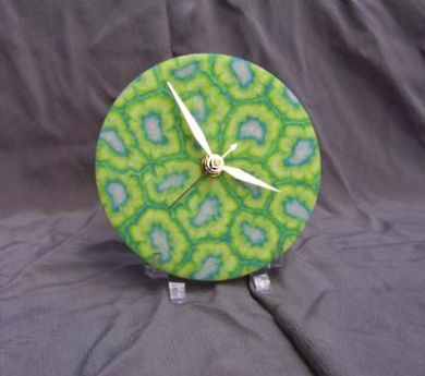 Sea Agate Clock