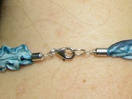 Necklace Scarf Clasp Detail
